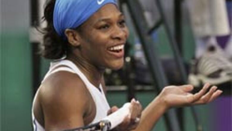 Venus to face Serena in Bangalore Open semis