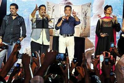 Kamal Haasan releases CD of songs from 'Vishwaroopam'