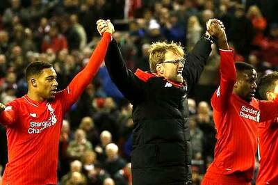 Klopp salutes atmosphere as Liverpool celebrate draw