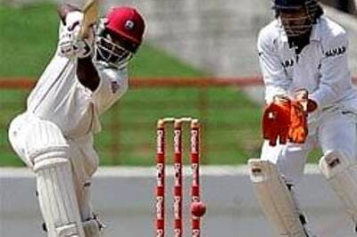 2nd Test: Lara keeps Indians at bay