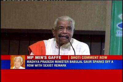 Can't teach you how to drape a dhoti but can tell you how to remove it: MP Minister to Russian woman