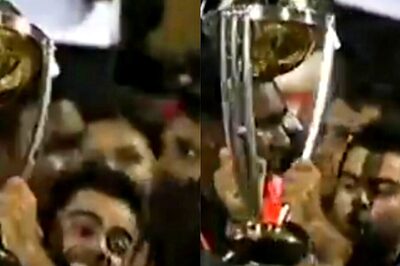 Kohli-Suresh Raina Banging 2011 WC Trophy on Man's Head During Victory Lap Will Make You LOL