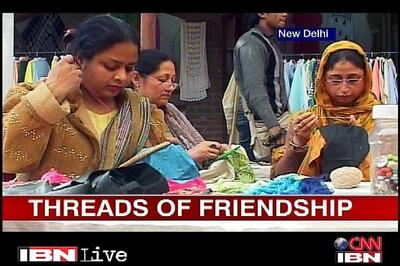 Pak artisans exchange ideas with Indians at a programme in Delhi