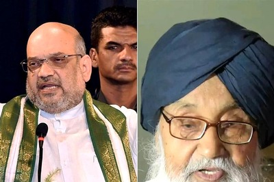 Home Minister Amit Shah Dials Sukhbir Badal; Enquires About His Father's Health