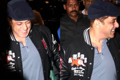 Salman Khan Wears Pants With His Face Painted On It, Flaunts It At Mumbai Airport, Video Goes Viral