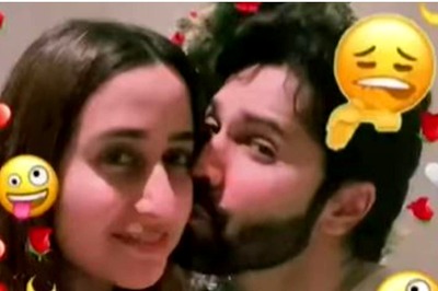 Varun Dhawan Finally Gets Wife Natasha Dalal to Make 'Bhabhi Khadi Hai' Reel with Him