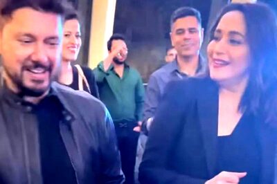 Madhuri Dixit In Splits As Shriram Nene Dances On Tamma Tamma At His Birthday Party; Watch Video