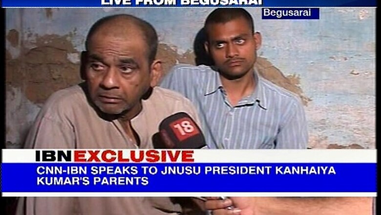 Kanhaiya didn't shout anti-India slogans, we want CBI to probe, say parents