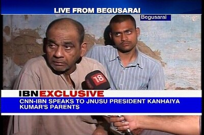 Kanhaiya didn't shout anti-India slogans, we want CBI to probe, say parents