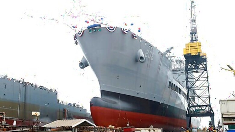 Navy Launches Ship Named For Gay Rights Leader Harvey Milk