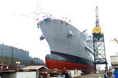 Navy Launches Ship Named For Gay Rights Leader Harvey Milk