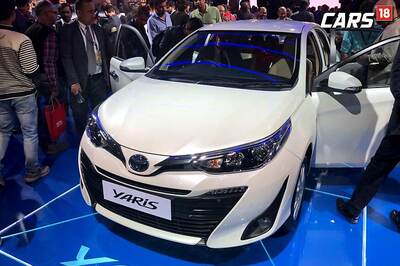 Auto Expo 2018: Toyota Yaris Premium Sedan Unveiled in India