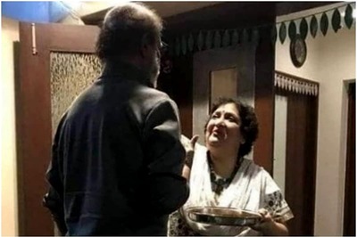Rajinikanth Gets Warm Welcome at Home from Wife Latha After Hospital Discharge, See Pic