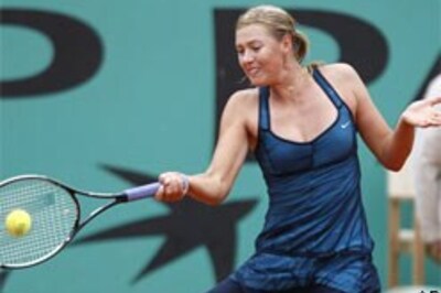 Sharapova enters second round
