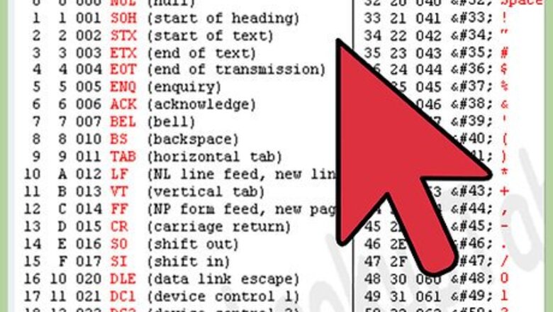 How to Write Capital and Lowercase Letters in Binary