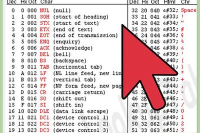 How to Write Capital and Lowercase Letters in Binary