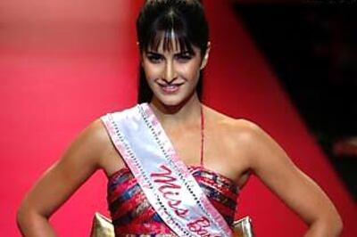 Dolled up: Katrina Barbie arrives in India