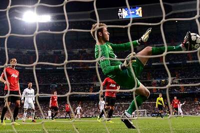 Ferguson praises De Gea after draw in Real Madrid