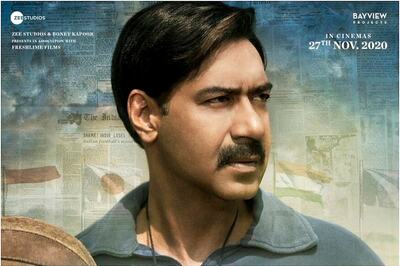 Ajay Devgn Shares His First Look from Maidaan