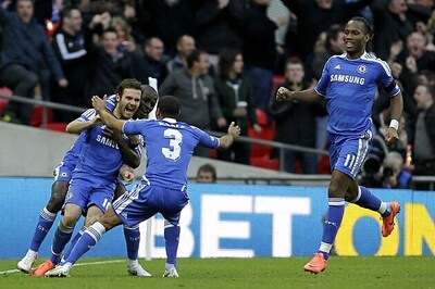 Chelsea thrash Spurs in controversial FA Cup win