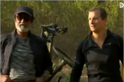 Rajinikanth Teaches Bear Grylls His Signature Style of Wearing Sunglasses in 'Into The Wild With Bear Grylls' Promo