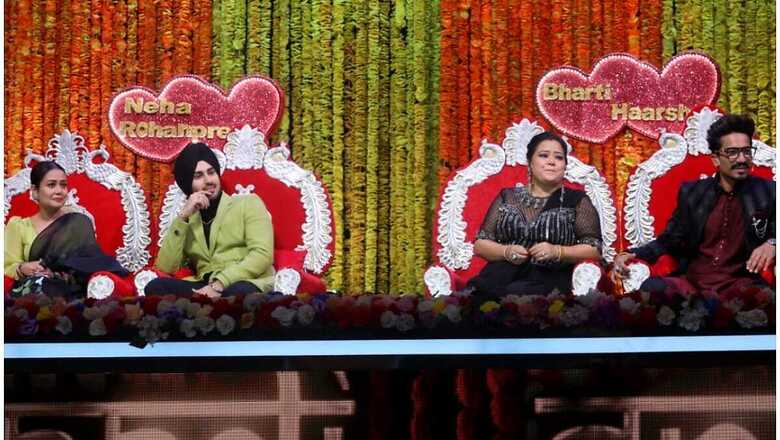 Neha Kakkar-Rohanpreet Singh, Bharti Singh-Haarsh Limbachiyaa at Indian Idol's Shaadi Special Weekend