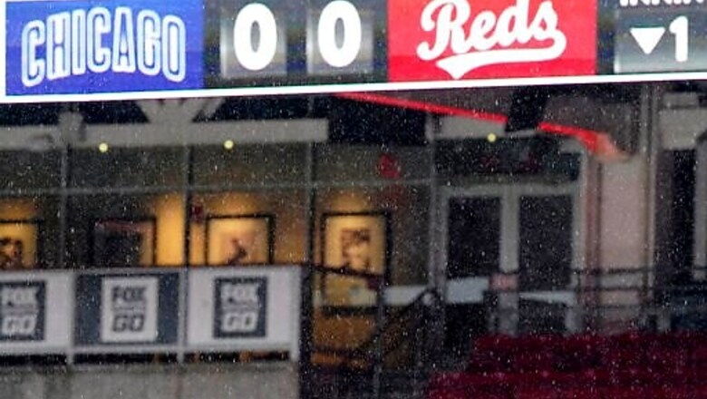 Final game of Cubs at Reds postponed because of rain