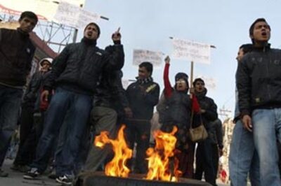 Nepalese students protest temple appointments