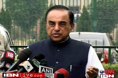 Swamy accuses Sibal of not disclosing companies owned by wife
