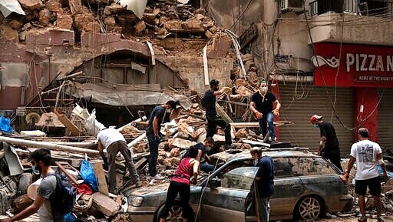 The Latest: German rescuers end search for Beirut survivors