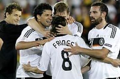 Austria fail to match Ballack punch, Germany enter QFs