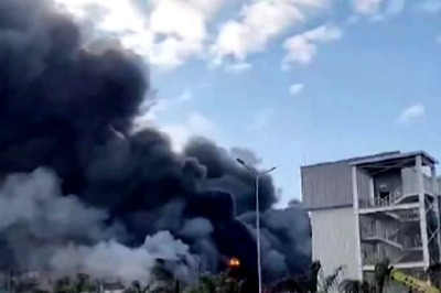 Massive Blaze Sweeps Through Tata Electronics Manufacturing Unit In Tamil Nadu's Hosur, None injured