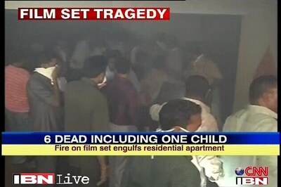 Hyderabad film set fire: AP CM orders probe