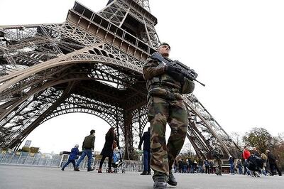 Eiffel Tower to be lit with Belgium's national colours after Brussels attacks