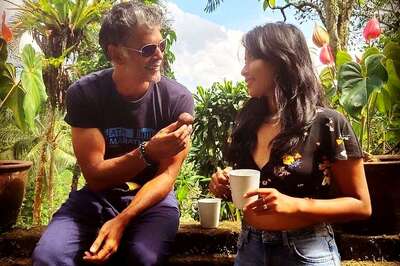 Milind Soman Reveals Wife Ankita Konwar Calls Him 'Papaji' Sometimes, Internet Goes Berserk