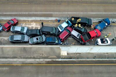 Texas Road Accident: 6 Die in Icy 130-car Pileup as Frigid Weather Blankets Much of US