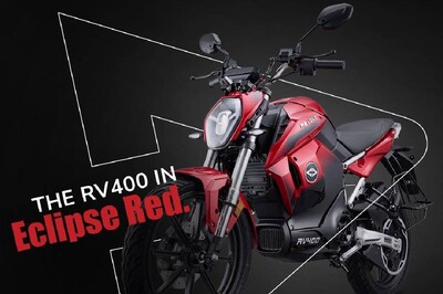 Revolt Motors Unveils New RV400 In Eclipse Red, Check Features