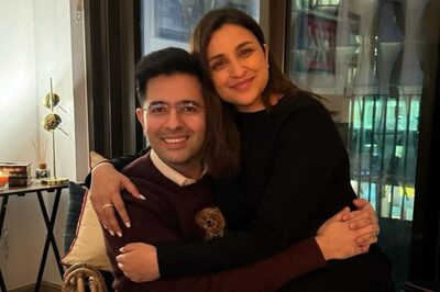 Parineeti Chopra Hugs Her Husband Raghav Chadha, Sits On His Lap In New Year Photos