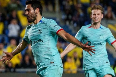 La Liga: Late Ilkay Gundogan Penalty Keeps Barcelona Title Defence Alive at Las Palmas