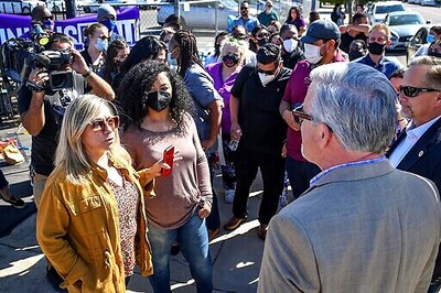 Kids In California County Care Sleeping On Floor In Building