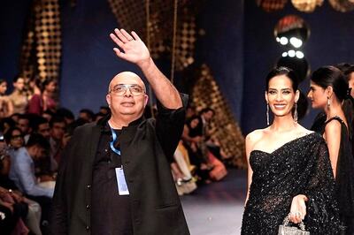 Tarun Tahiliani Closes Day 1 of Lakme Fashion Week x FDCI With 83 Celebratory Pret Designs