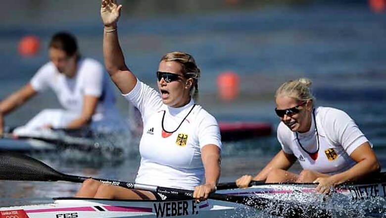 Germany win gold in women's 500-meter K-2