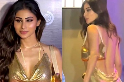 Sexy! Mouni Roy Sets The Internet On Fire In A Backless Golden Dress; Check Out Viral Video