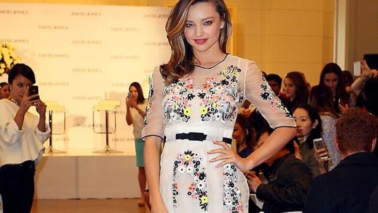 Supermodel Miranda Kerr likes being naked