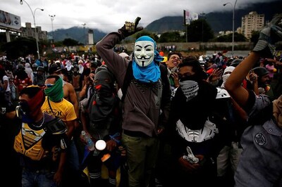 Caracas Protests Flare as Maduro Alleges 'Coup' Plot