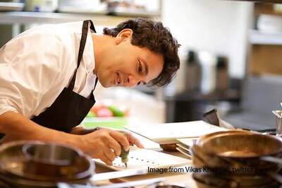 Cooked Ravioli made of Khandvi for Modi in New York, star chef Vikas Khanna