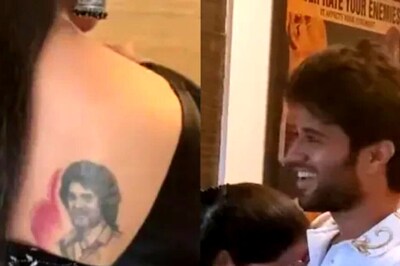 Female Fan Inks Liger Star Vijay Deverakonda’s Picture on Her Body