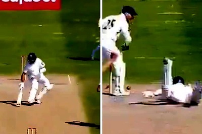 Cheteshwar Pujara on All Fours After a Huge Mix-up, Gets Run Out During County Championship | WATCH