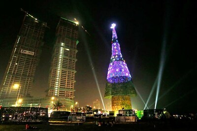Sri Lanka Claims World's Tallest Artificial Christmas Tree