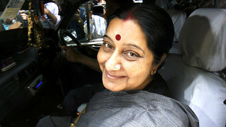 Youngest cabinet minister 37 years ago, Sushma Swaraj now becomes first woman Foreign Minister
